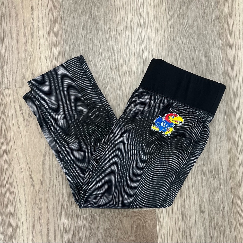 Women’s Kansas University Jayhawks Champion Patterned Leggings - Small